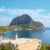 Sizilien - Capo Zafferano mit Villen am Meer