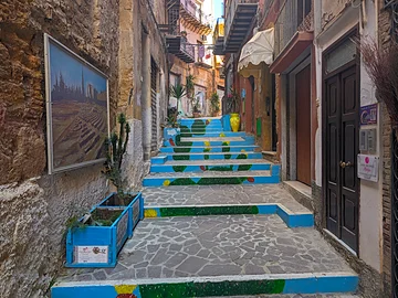Agrigento - Scalinata degli Artisti
