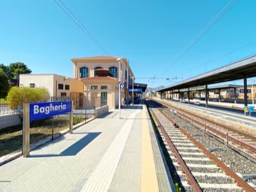 Sicily - All in one Place - Bagheria - Old town - Station