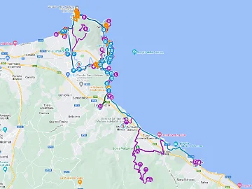 Mappe bici - Panoramica