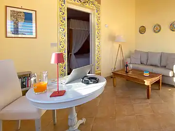 Homeoffice in der Ferienwohnung Casa Enza