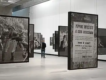 Ein Ausstellung der sizilianischen Fotografin Litizia Battaglia.