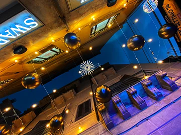 Palermo ◑ Winter-Lichter - Via R. Settimo