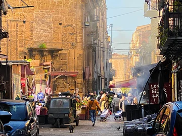Palermo ☀ Sonne im Winter - Mercato 'Ballarò'