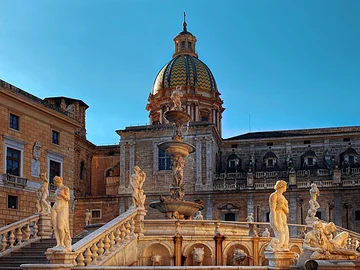 Palermo ☀ Sonne im Winter - Fontana Pretoria
