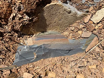 Pizzo Cane - Schieferstein