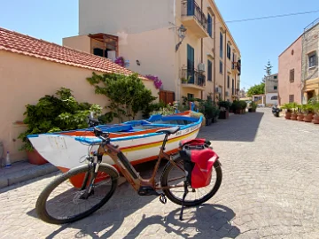 Sizilien konzentriert - Santa Flavia - Porticello - Fahrrad