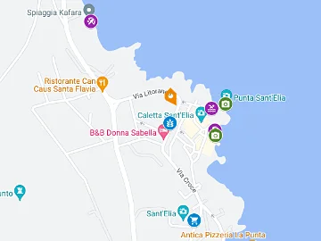 Santa Flavia - Sant'Elia - Mappa