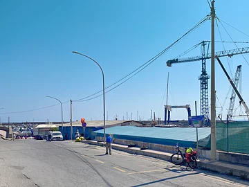 Santa Flavia Shuttle - Haltestelle Porticello Hafen