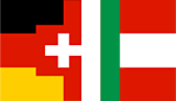 Flaggen - Deutschland, Schweiz, Österreich